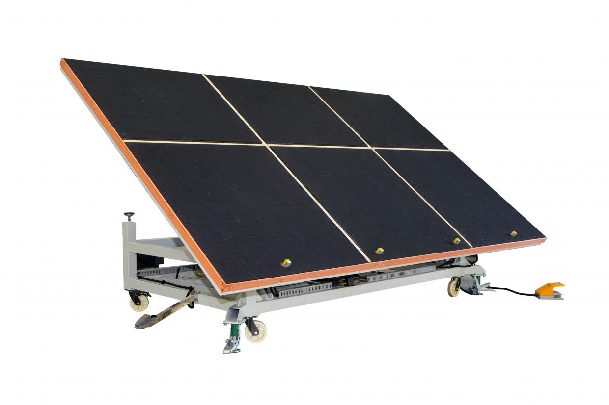 MCV-M: Mesa de corte de vidrio basculante hidráulica - Image 4