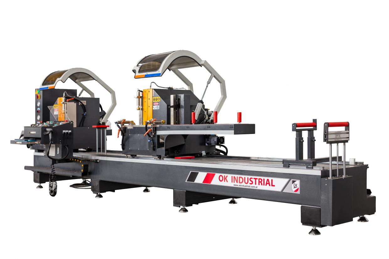 DC-550-CNC: Cortadora doble cabezal CNC