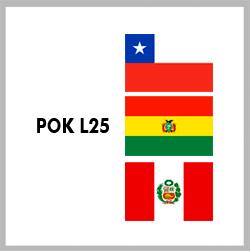 POK L25 LINEA 25 (CHILE, BOLIVIA Y PERU)