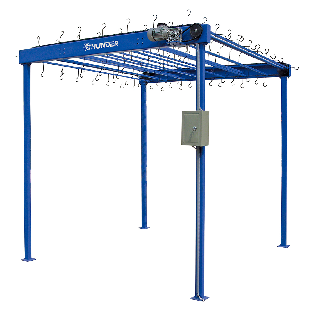 Percha para espaciadores de aluminio
